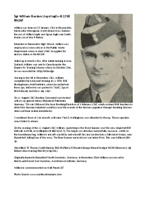 A preview of a PDF biography for Inglis, William Gordon Lloyd